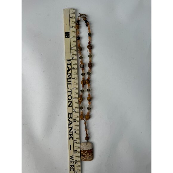 Picture Jasper & Semi-Precious Healing Stone Necklace 15" - Picture 11 of 16